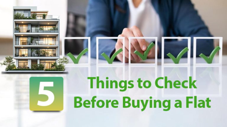 Things to check before buy a flat